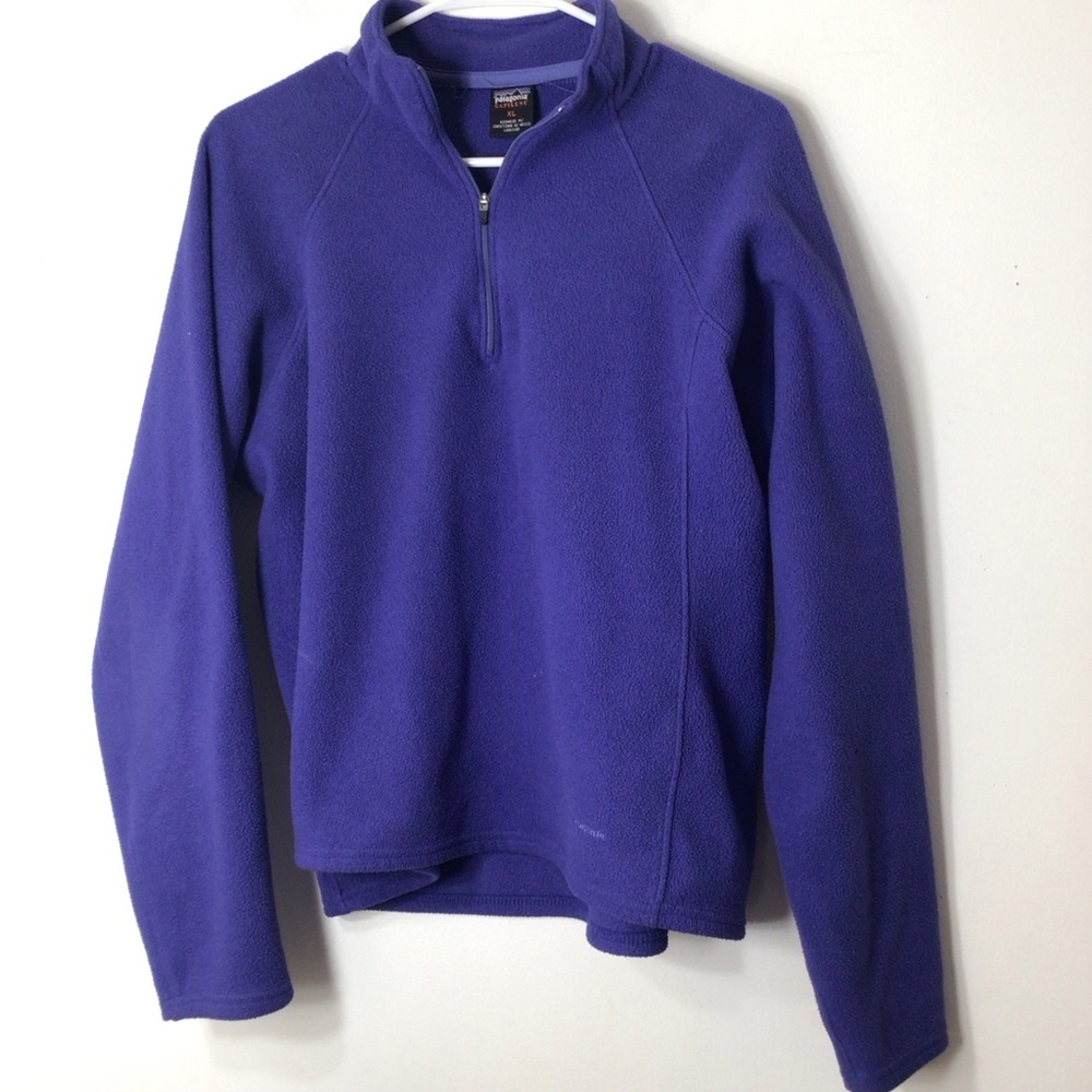 Patagonia Capilene fleece women xl purple